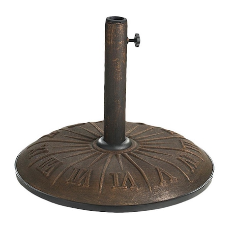 International Caravan Resin Compound Roman Numeral Umbrella Stand, Bronze 23900AR-15-BZ